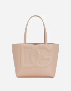 Small calfskin DG Logo shopper