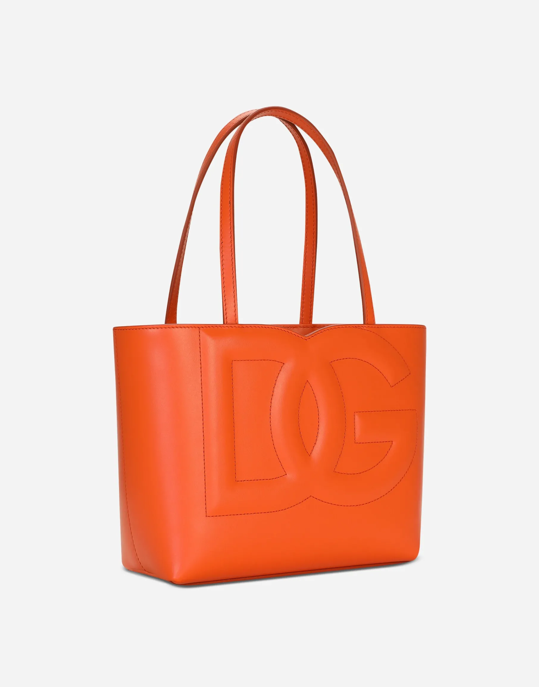Small calfskin DG Logo shopper