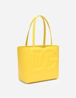 Small calfskin DG Logo shopper
