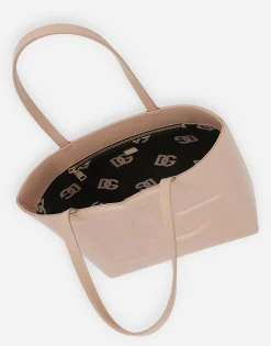 Small calfskin DG Logo shopper