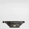 Small coated jacquard belt bag