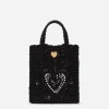 Small cordonetto lace shopper