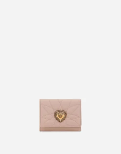 Small Devotion wallet in quilted nappa leather
