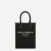 Small nylon bag with rubberized logo