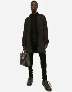 Small patchwork denim shopper