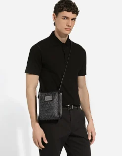Small printed jacquard shopper