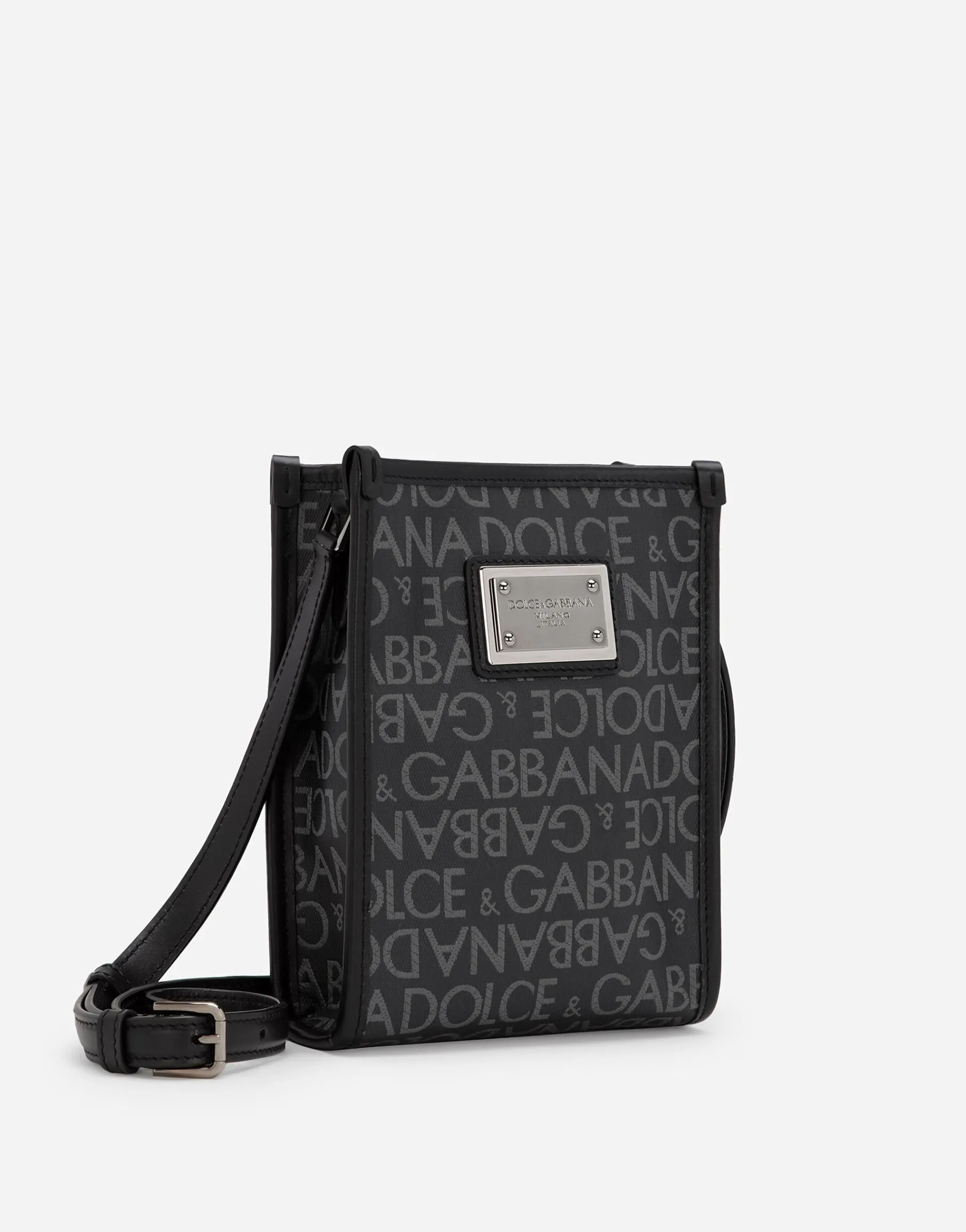 Small printed jacquard shopper