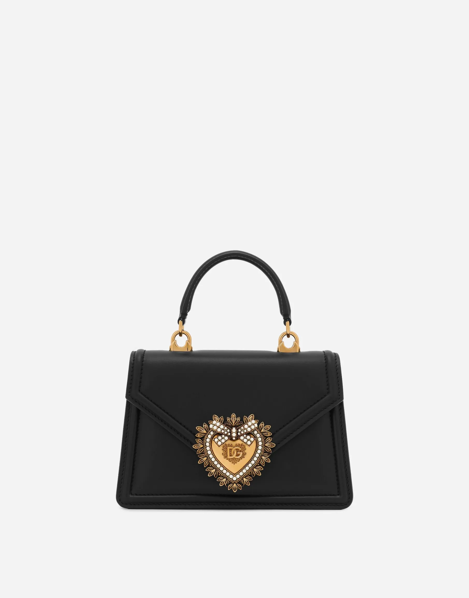 Small smooth calfskin Devotion bag