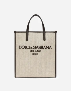 Small structured canvas shopper