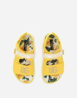 Spandex fabric sandals