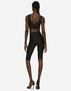Spandex jersey top