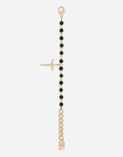 Sphere bracelet with “DNA” cross