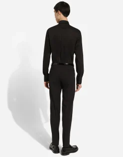 Stretch cotton Gold-fit shirt
