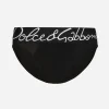 Stretch cotton mid-rise briefs