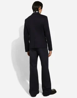 Stretch cotton pants