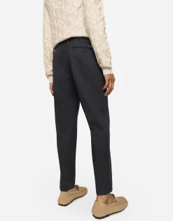 Stretch cotton pants