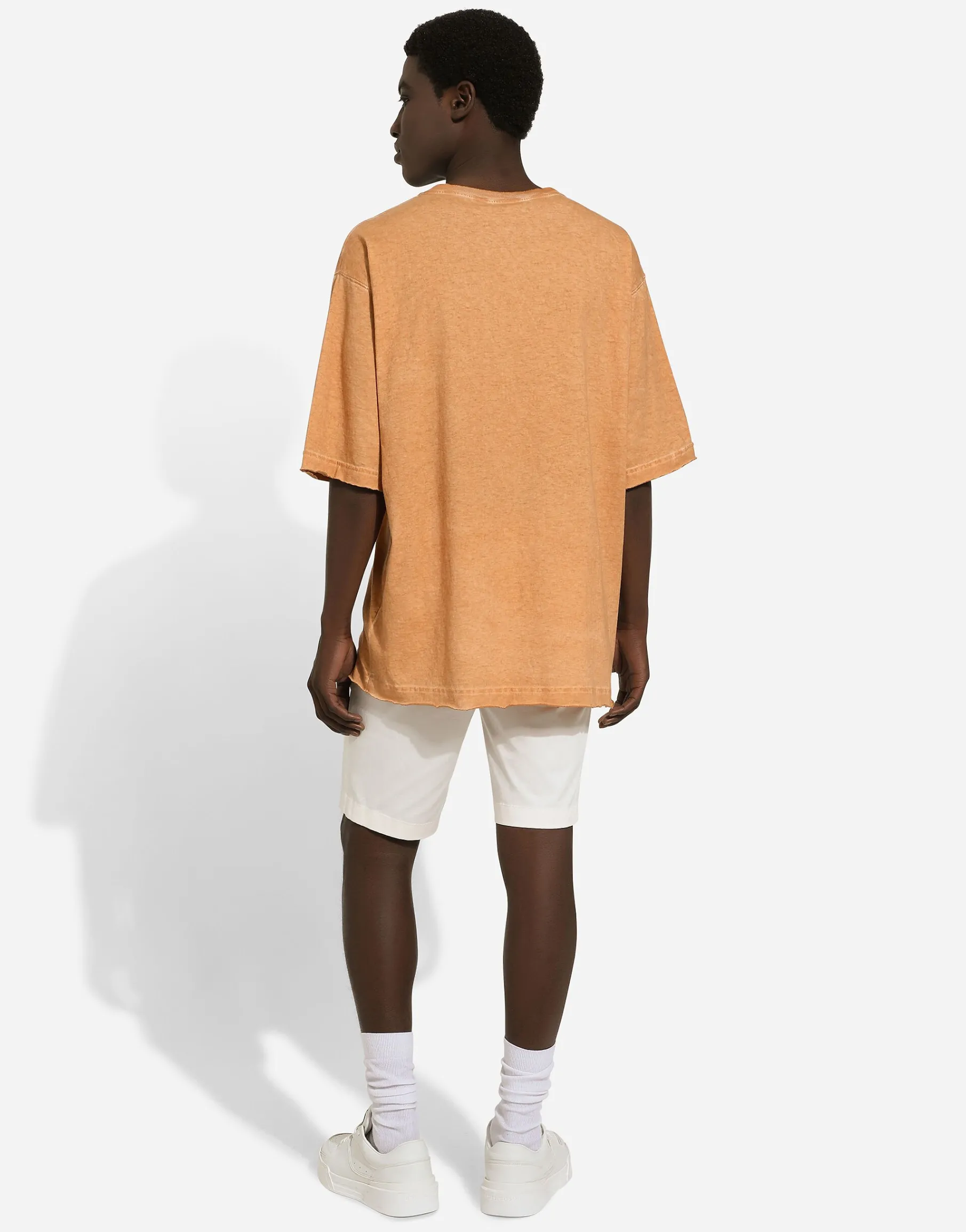 Stretch cotton shorts