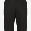 Stretch cotton shorts with DG embroidery
