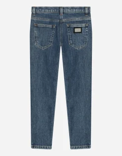 Stretch denim jeans