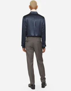 Stretch flannel pants