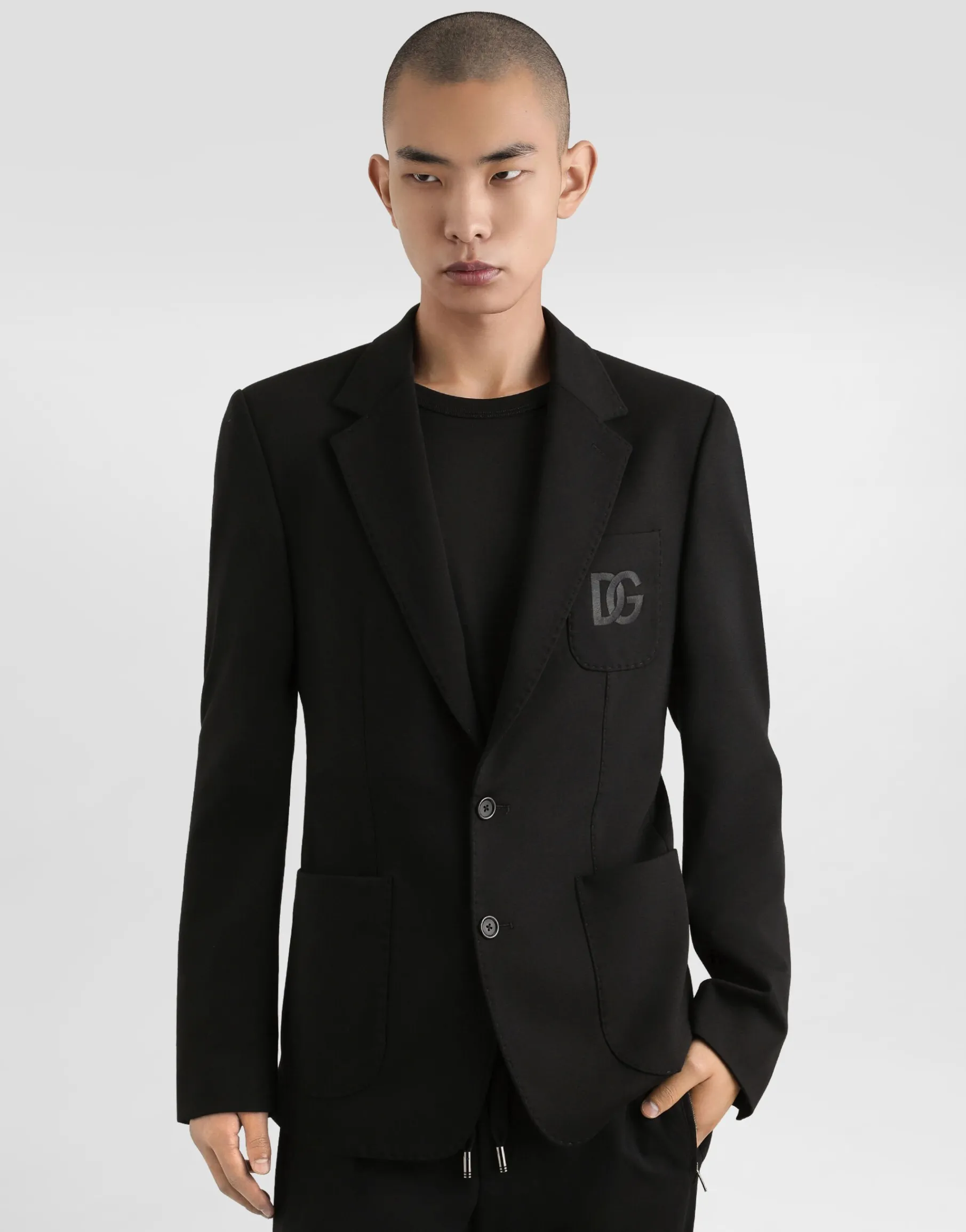 Stretch jersey Portofino jacket