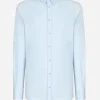 Stretch poplin Gold-fit shirt