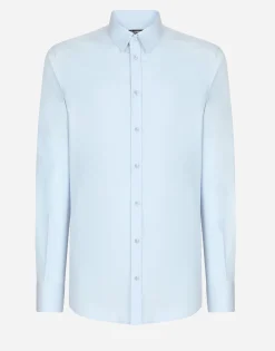 Stretch poplin Gold-fit shirt