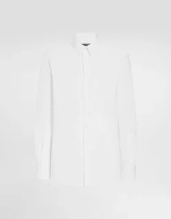 Stretch poplin Gold-fit shirt