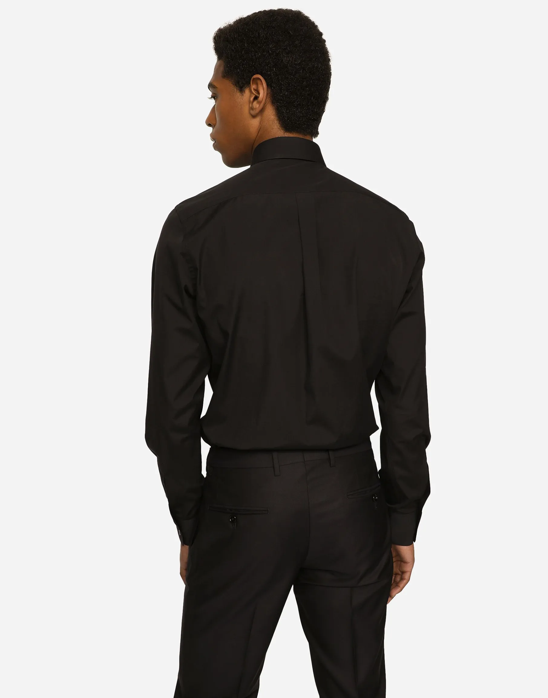 Stretch poplin Gold-fit shirt