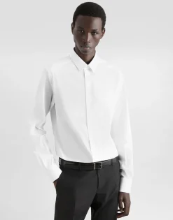 Stretch poplin Gold-fit shirt