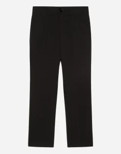 Stretch wool pants