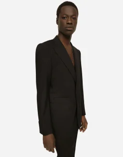 Stretch wool Sicilia-fit jacket