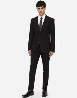 Stretch wool Sicilia-fit suit