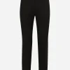 Stretch wool twill pants