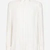 Striped poplin Martini-fit shirt