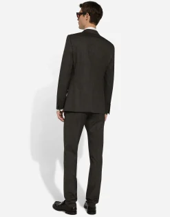 Striped poplin Martini-fit shirt