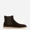 Suede ankle boots