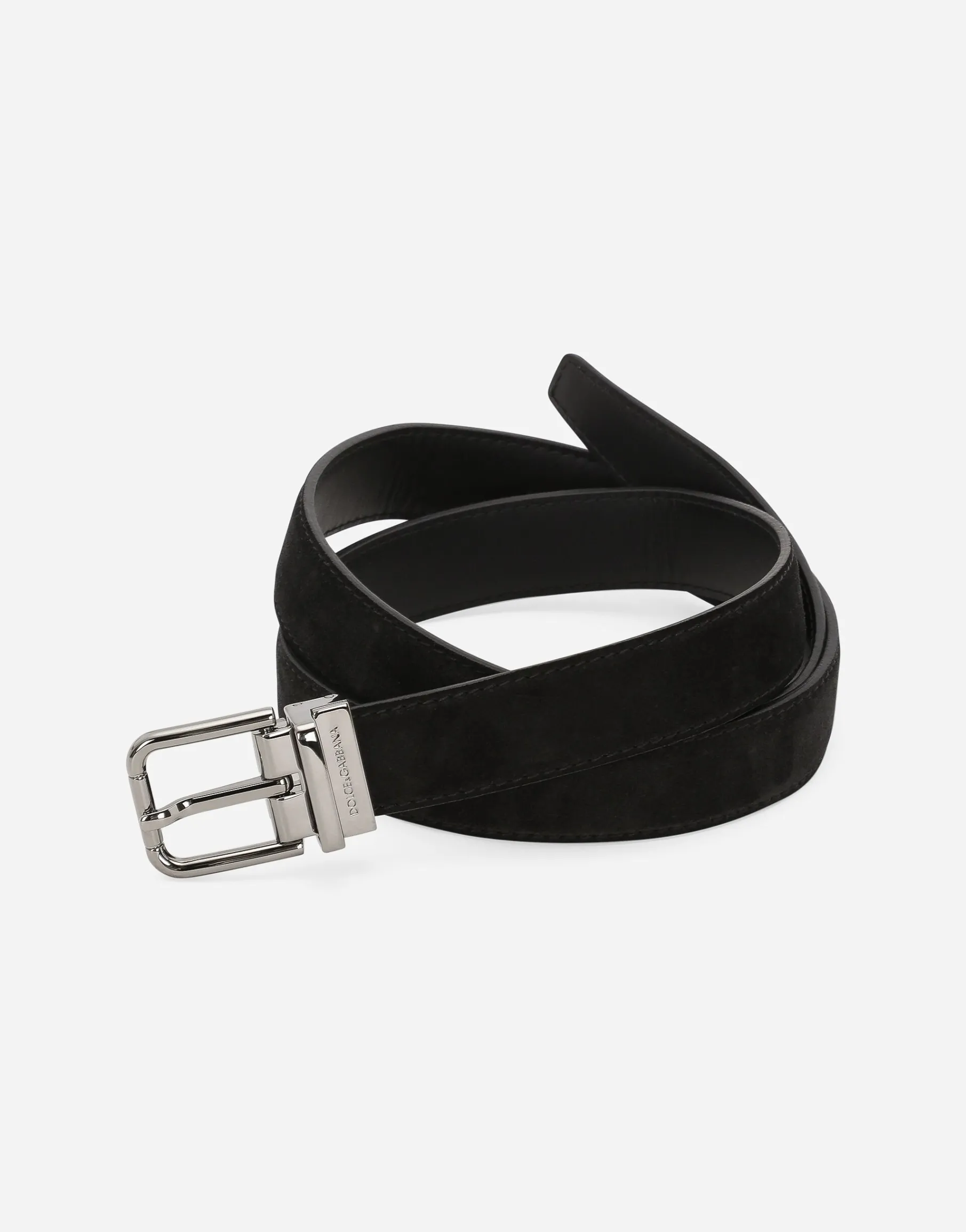 Suede belt