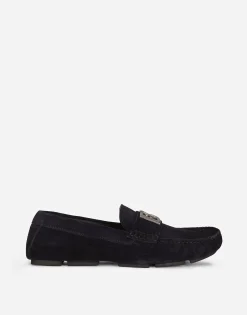 Suede driver shoes