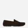 Suede driver shoes