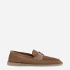 Suede loafers