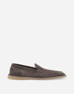 Suede loafers