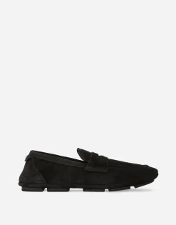 Suede loafers