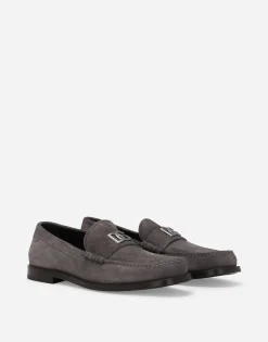 Suede loafers