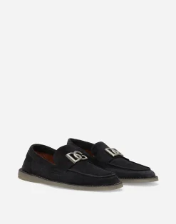 Suede loafers