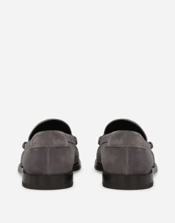 Suede loafers