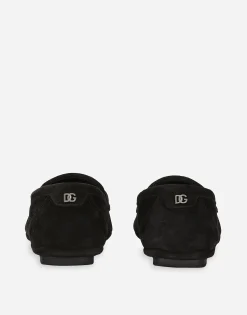 Suede loafers