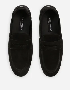 Suede loafers