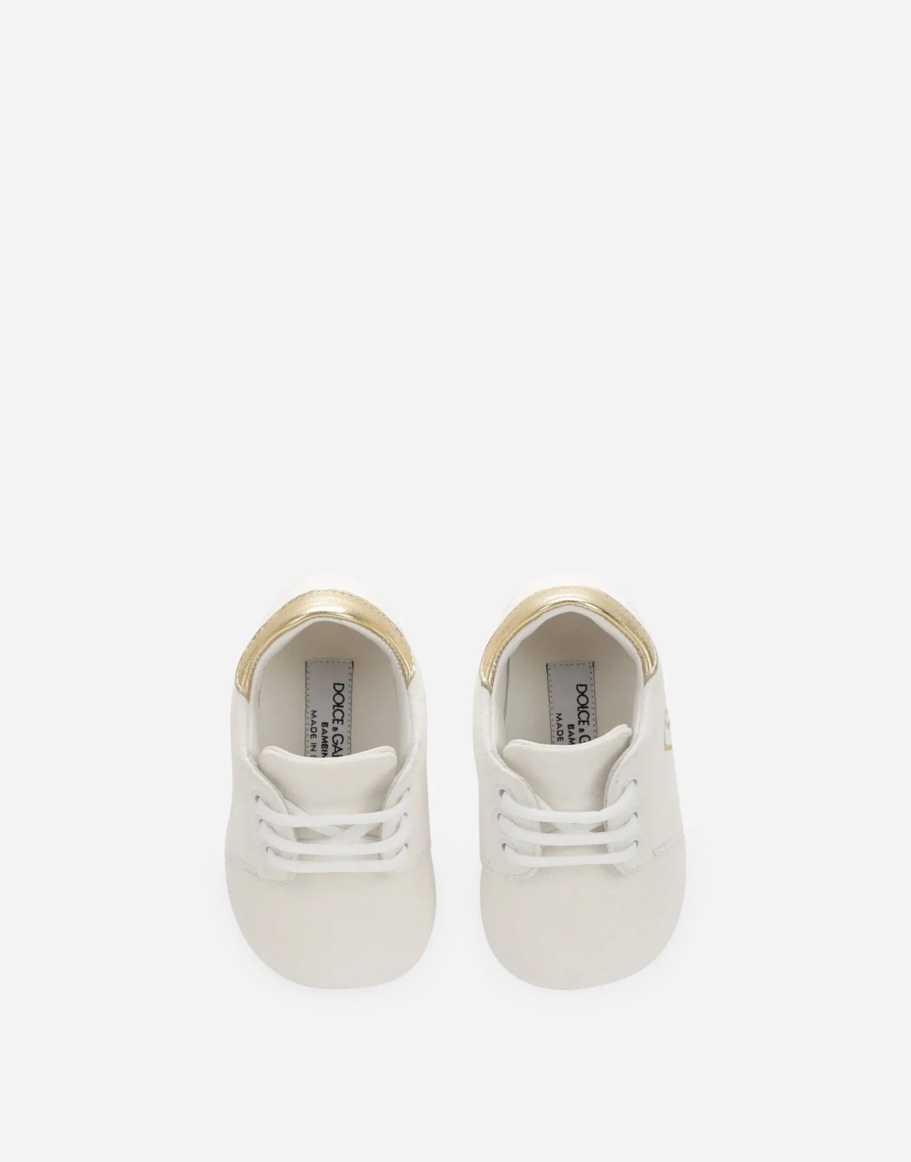 Suede sneakers with DG logo embroidery