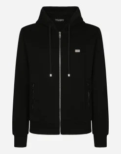 Sweatshirt in cotton jersey